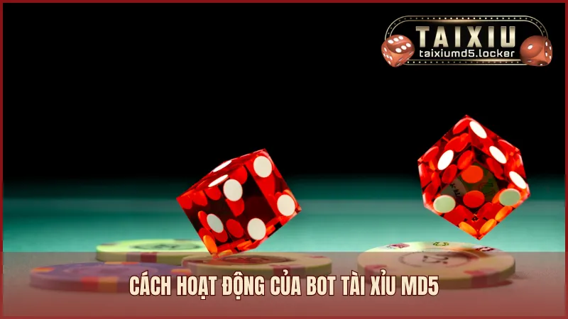 Cách hoạt động của bot Tài Xỉu MD5 khá đơn giản