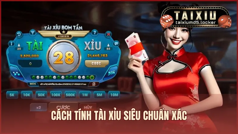 Cách tính tài xỉu chuẩn xác