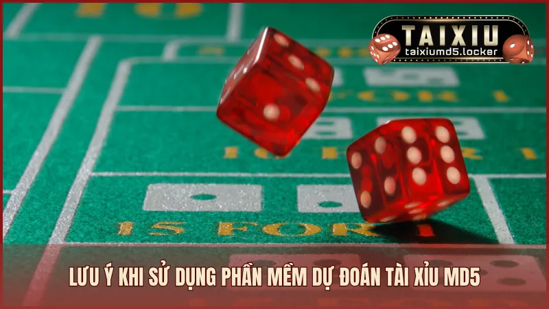 Lưu ý khi sử dụng phần mềm dự đoán Tài Xỉu MD5 một cách an toàn