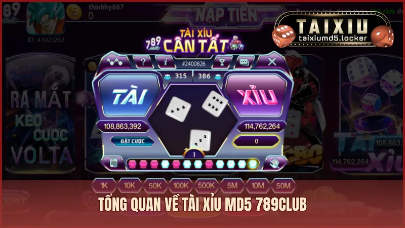 Tổng quan về Tài Xỉu MD5 789CLUB